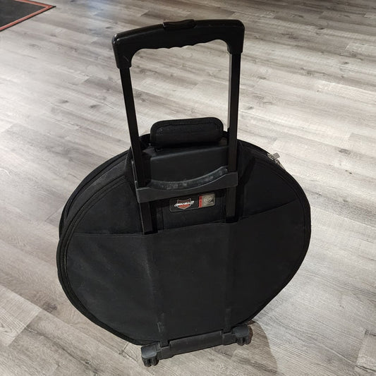 Used Ahead Armor Deluxe Cymbal Bag 24" w/Wheels - Very Good - Drum Center Of Portsmouth