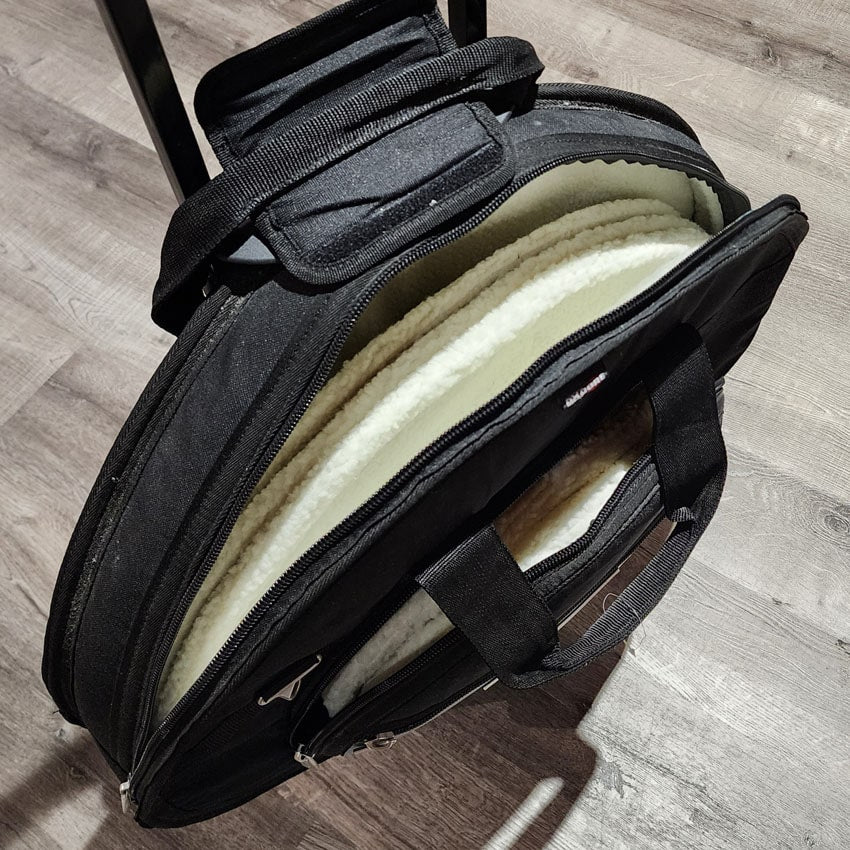 Used Ahead Armor Deluxe Cymbal Bag 24" w/Wheels - Very Good - Drum Center Of Portsmouth