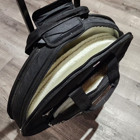Used Ahead Armor Deluxe Cymbal Bag 24" w/Wheels - Very Good - Drum Center Of Portsmouth