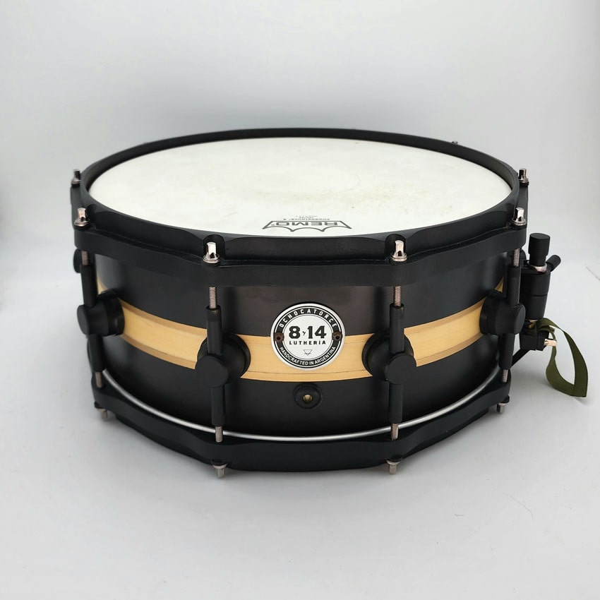 Used Ocho Catorce Custom Maple Snare Drum 14x6 w/Bag - Very Good - Drum Center Of Portsmouth