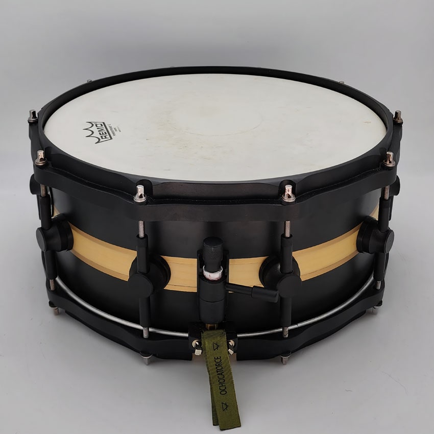 Used Ocho Catorce Custom Maple Snare Drum 14x6 w/Bag - Very Good - Drum Center Of Portsmouth