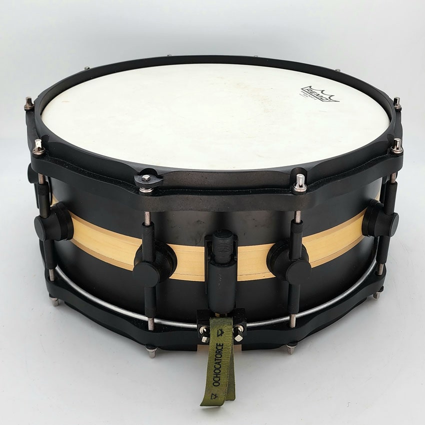 Used Ocho Catorce Custom Maple Snare Drum 14x6 w/Bag - Very Good - Drum Center Of Portsmouth