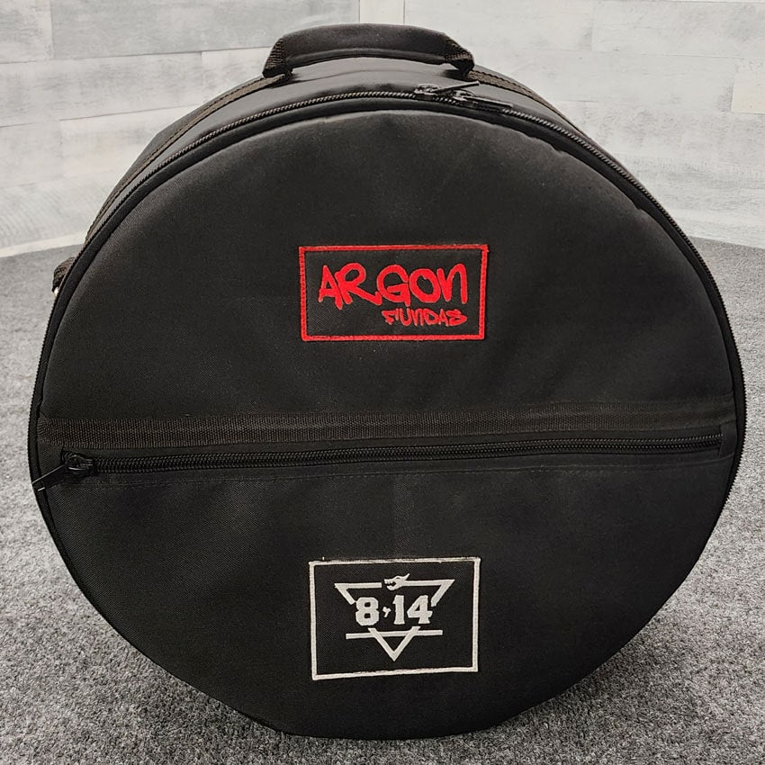 Used Ocho Catorce Custom Maple Snare Drum 14x6 w/Bag - Very Good - Drum Center Of Portsmouth