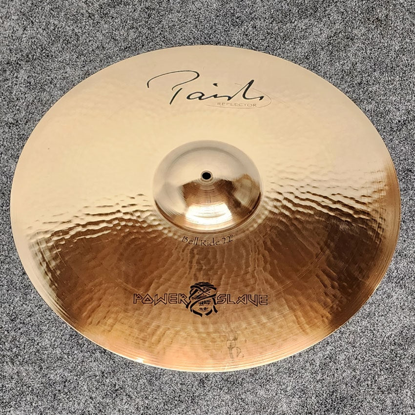 Used Paiste Signature Reflector Bell Ride Cymbal 22" - Fair - Drum Center Of Portsmouth