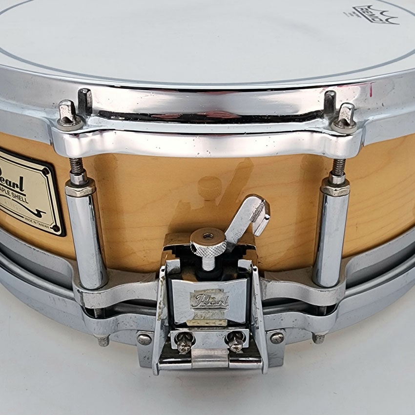 Used Pearl Free Floating Maple Snare Drum 14x5 Natural - Very Good - Drum Center Of Portsmouth