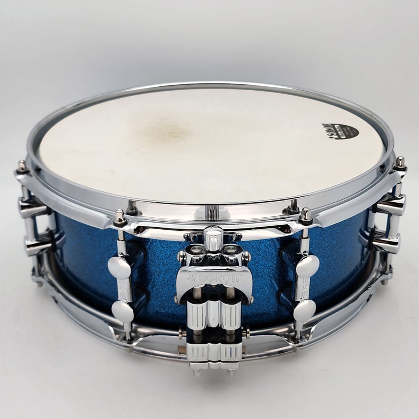 Used Sonor Prolite Snare Drum 13x5 Blue Sparkle - Excellent - Drum Center Of Portsmouth