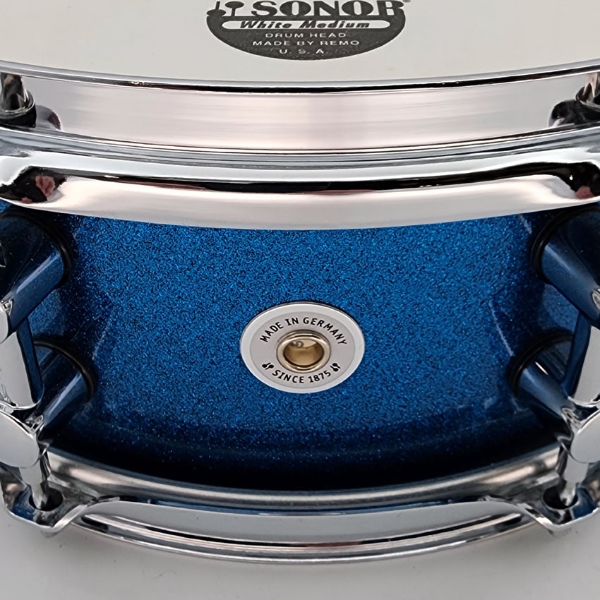 Used Sonor Prolite Snare Drum 13x5 Blue Sparkle - Excellent - Drum Center Of Portsmouth