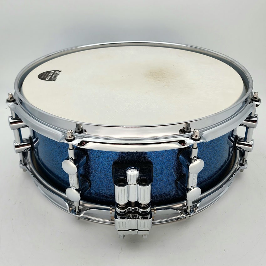 Used Sonor Prolite Snare Drum 13x5 Blue Sparkle - Excellent - Drum Center Of Portsmouth
