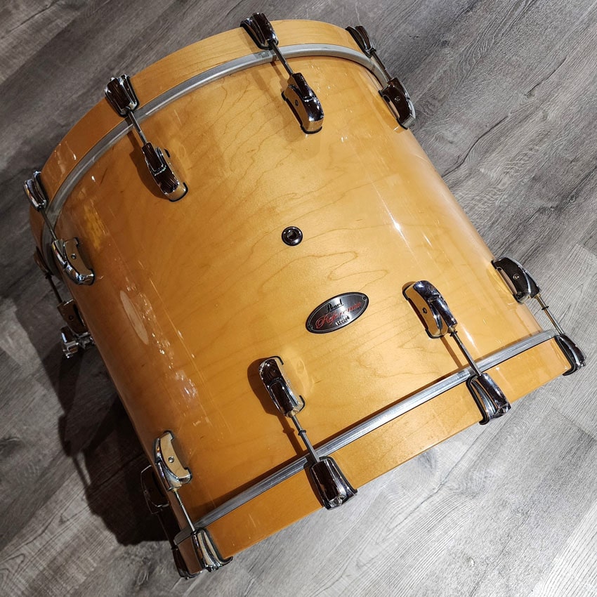 Used Pearl Reference 5pc Drum Set Natural Lacquer - Very Good - Drum Center Of Portsmouth