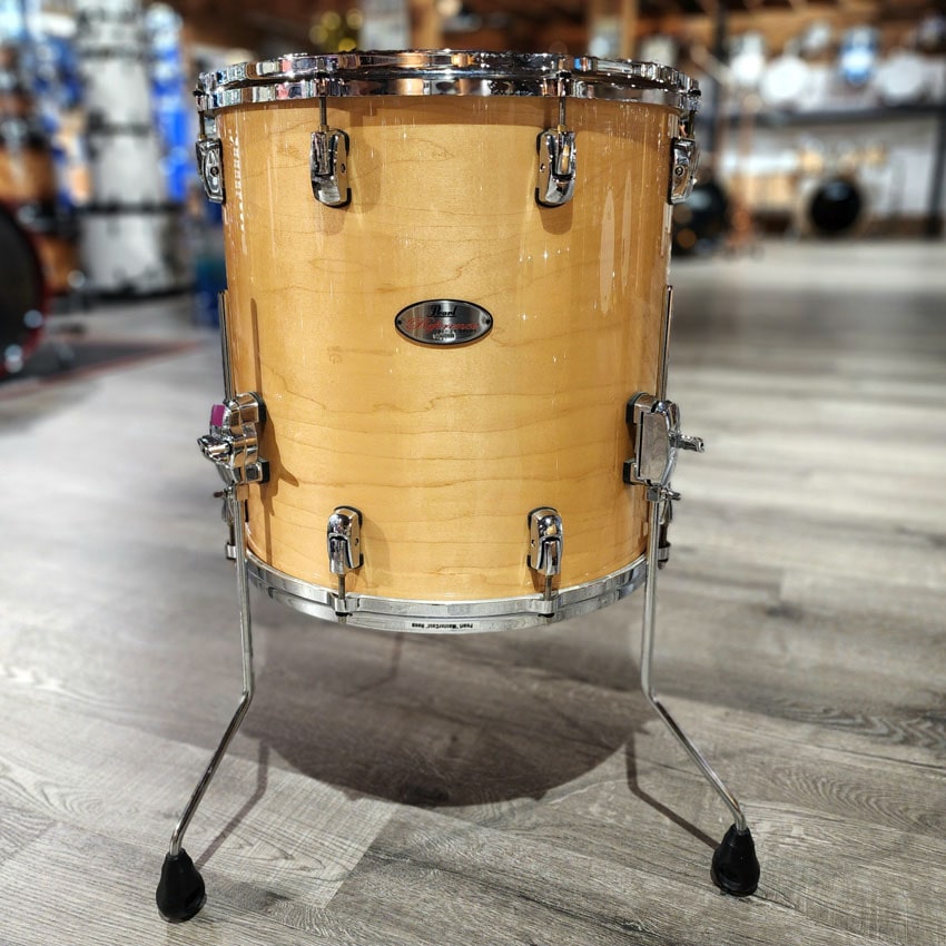 Used Pearl Reference 5pc Drum Set Natural Lacquer - Very Good - Drum Center Of Portsmouth