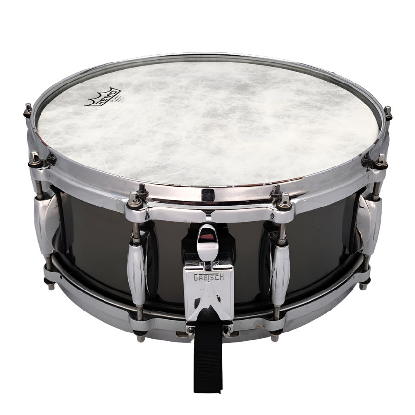 Used Gretsch Black Nickel Over Steel 14x5.5 - Good - Drum Center Of Portsmouth