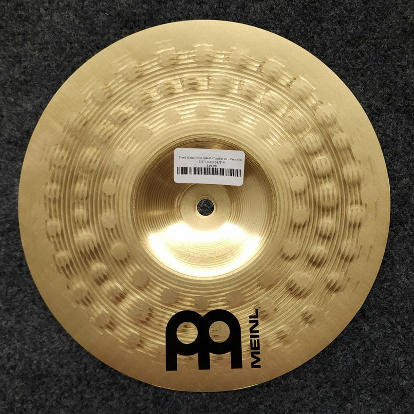 Used Meinl HCS Splash Cymbal 10" - Very Good - Drum Center Of Portsmouth