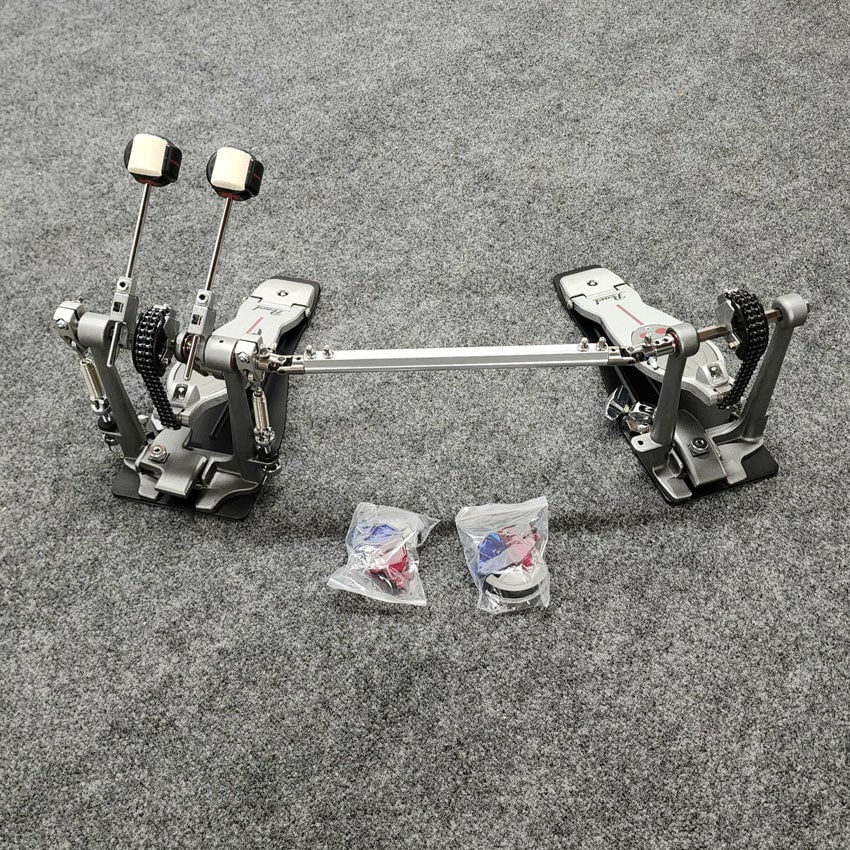 Used Pearl Eliminator Redline Double Bass Drum Pedal Chain Drive - Very Good - Drum Center Of Portsmouth