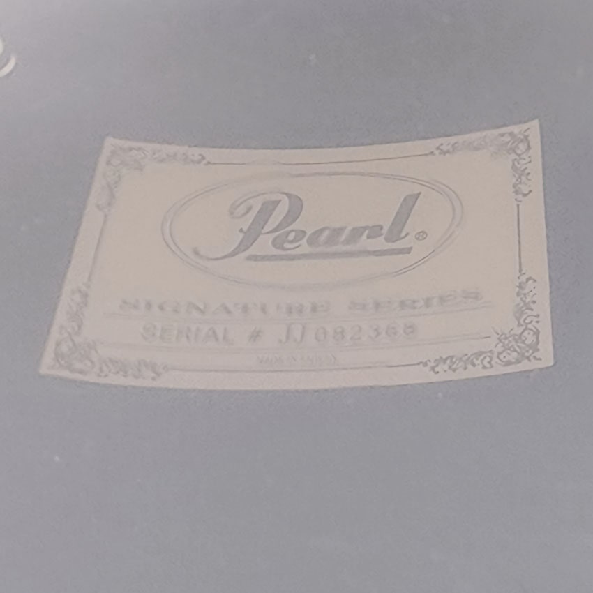 Used Pearl Joey Jordison Snare Drum 13x6.5 Matte Black - Fair - Drum Center Of Portsmouth