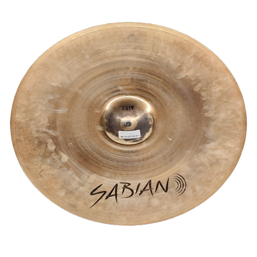 Used Sabian AAX Raw Bell Dry Ride Brilliant 21" - Good - Drum Center Of Portsmouth