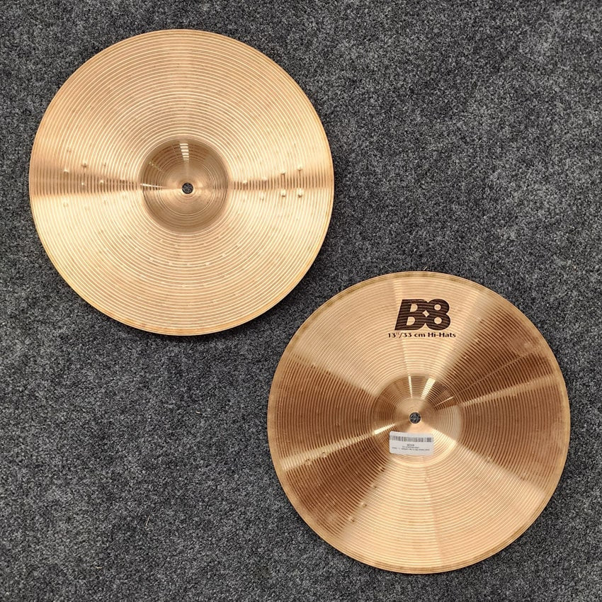 Used Sabian B8 Hi Hat Cymbals 13" - Good - Drum Center Of Portsmouth