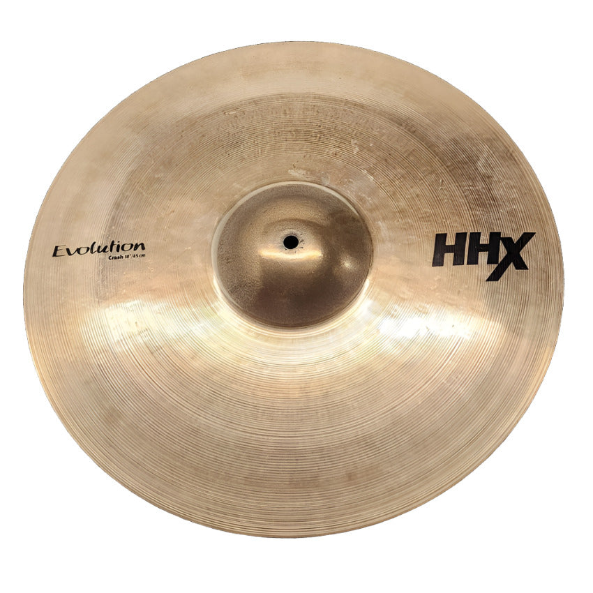 Used Sabian HHX Evolution Crash Cymbal 18" - Good - Drum Center Of Portsmouth