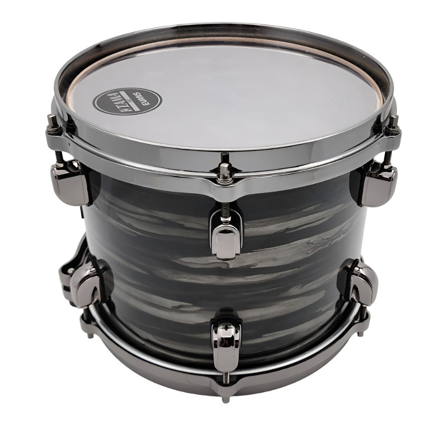 Used Tama Starclassic Walnut/Birch Tom 10x8 Lacquered Charcoal Oyster - Very Good - Drum Center Of Portsmouth