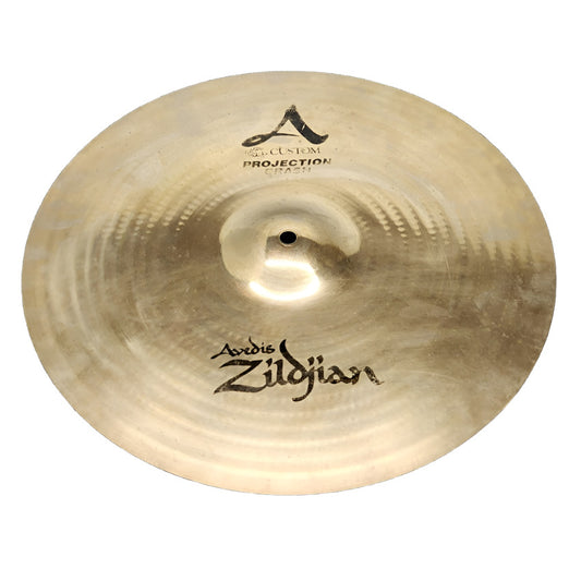 Used Zildjian A Custom Projection Crash Cymbal 17" - Good - Drum Center Of Portsmouth
