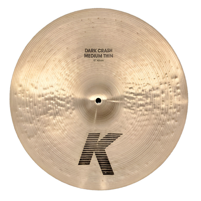 Used Zildjian K Dark Crash Medium Thin 17" - Good - Drum Center Of Portsmouth