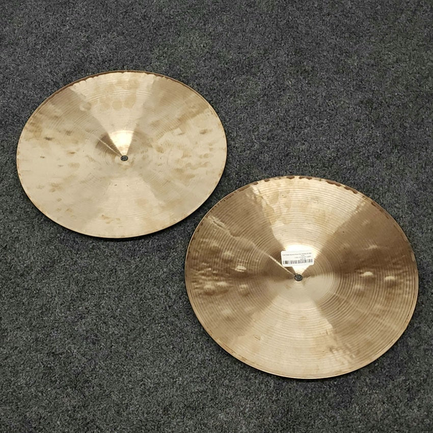 Used Meinl Byzance Extra Dry Medium Hi Hat Cymbals 14" - Very Good - Drum Center Of Portsmouth