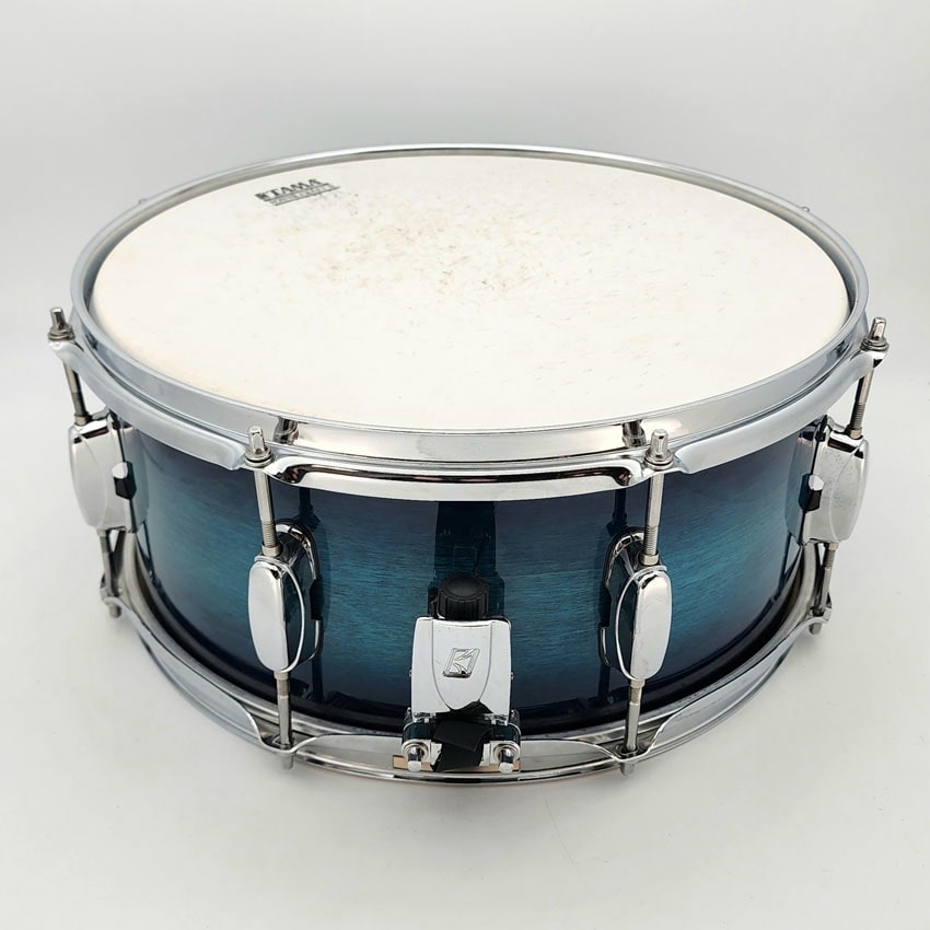 Used Tama Superstar Classic Snare Drum 14x6.5 Dark Indigo Burst - Good - Drum Center Of Portsmouth