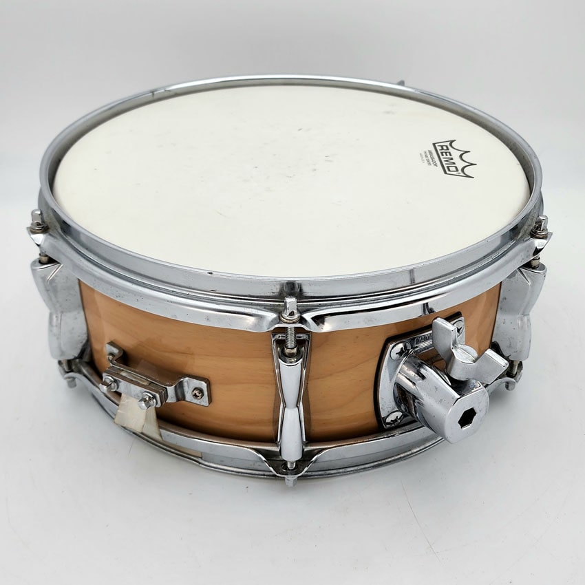 Used Yamaha Wood Shell Snare Drum 12x4.5 Natural - Very Good - Drum Center Of Portsmouth