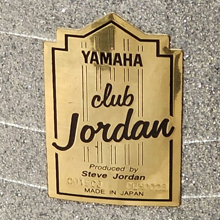 Used Yamaha Club Jordan Cocktail Kit Silver Sparkle - Good - Drum Center Of Portsmouth