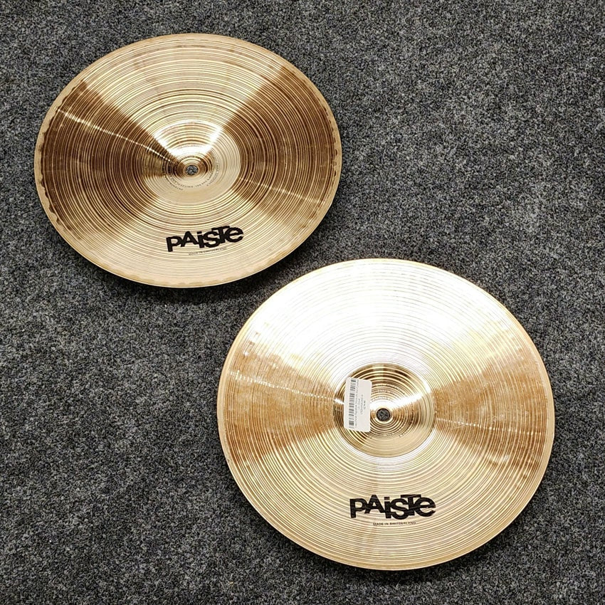 Used Paiste Signature Micro Hi Hat Cymbals 12" - Good - Drum Center Of Portsmouth