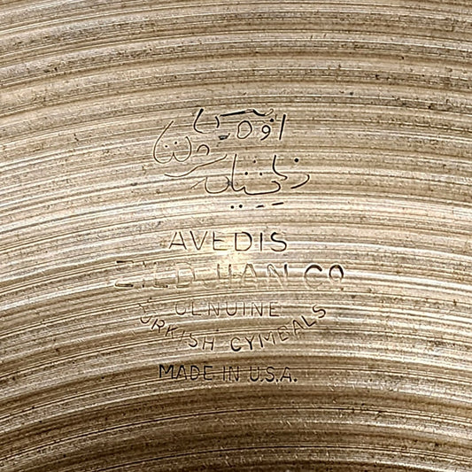 Used Vintage Zildjian A Hi Hat Cymbals 14" 764/816 grams - Good - Drum Center Of Portsmouth