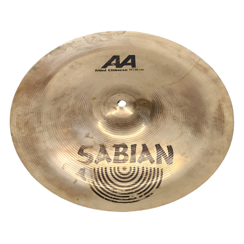 Used Sabian AA Mini Chinese Cymbal 14" - Good - Drum Center Of Portsmouth