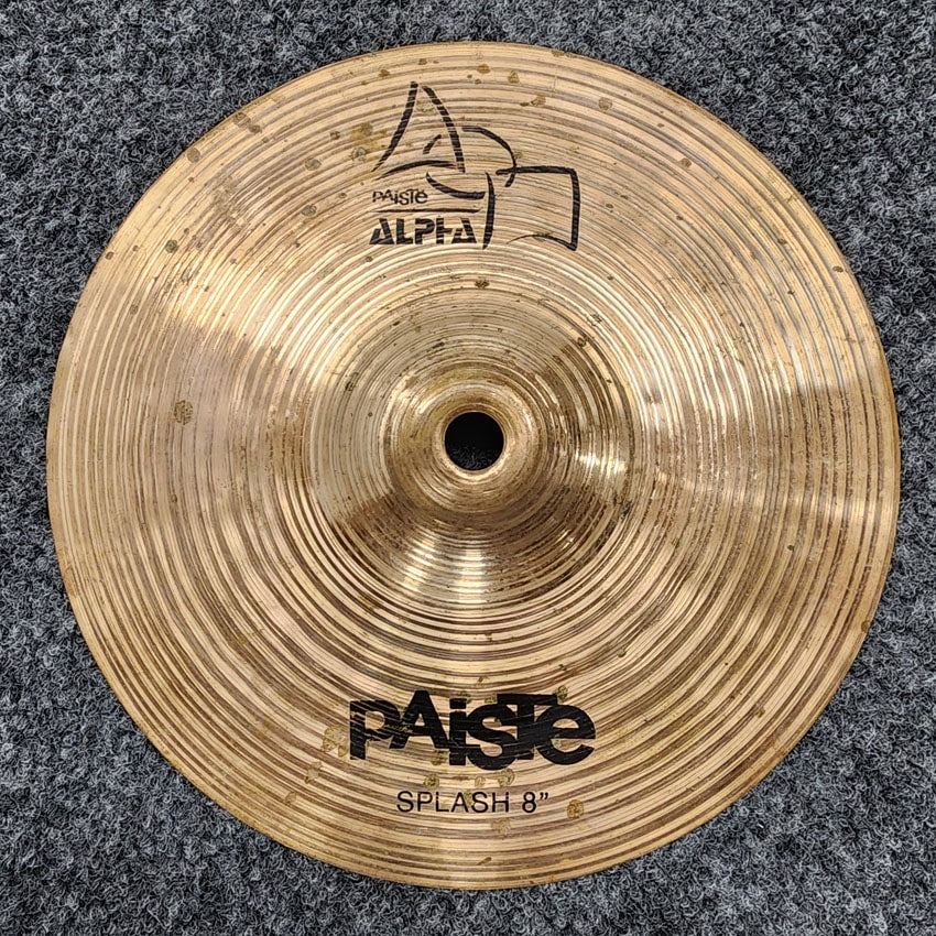 Used Paiste Alpha Splash Cymbal 8" - Fair - Drum Center Of Portsmouth