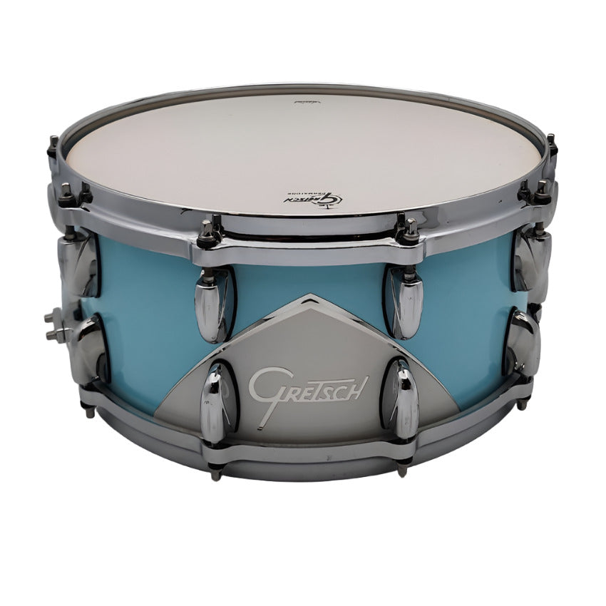 Used Gretsch Renown '57 Snare Drum 14x6.5 Motor City Blue - Very Good - Drum Center Of Portsmouth