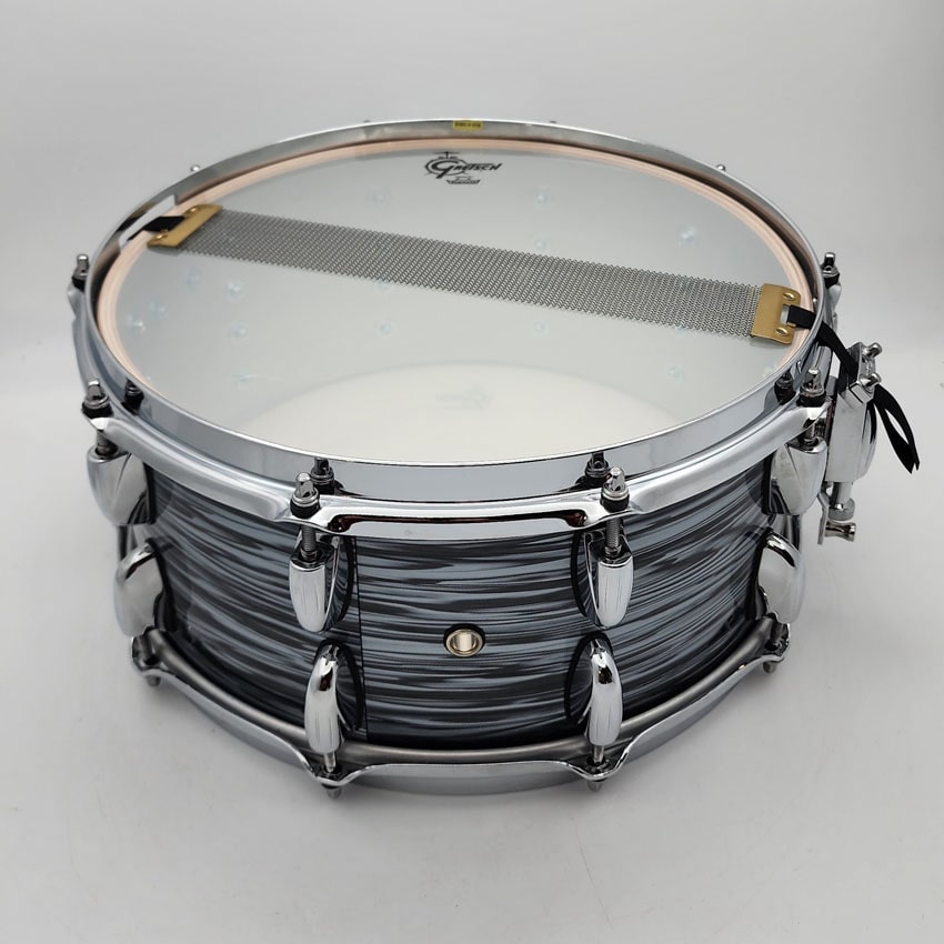 Used Gretsch Renown '57 Snare Drum 14x6.5 Silver Oyster Pearl - Very Good - Drum Center Of Portsmouth