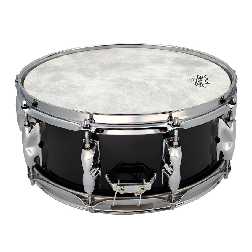 Used Yamaha Recording Custom Snare Drum 14x5.5 Solid Black - Very Good - Drum Center Of Portsmouth