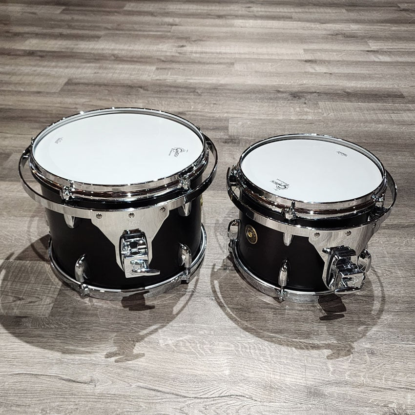 Used Gretsch USA Custom 5pc Drum Set Satin Dark Walnut - Excellent - Drum Center Of Portsmouth
