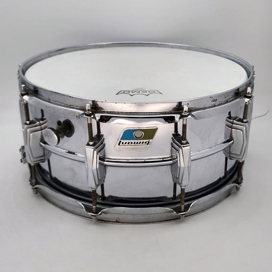 Used Vintage Ludwig Supraphonic LM402 Snare Drum 14x6.5 - Good - Drum Center Of Portsmouth