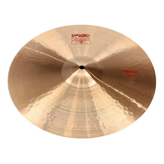 Used Paiste 2002 Crash Cymbal 16" - Very Good - Drum Center Of Portsmouth