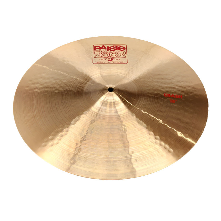 Used Paiste 2002 Crash Cymbal 18" - Very Good - Drum Center Of Portsmouth