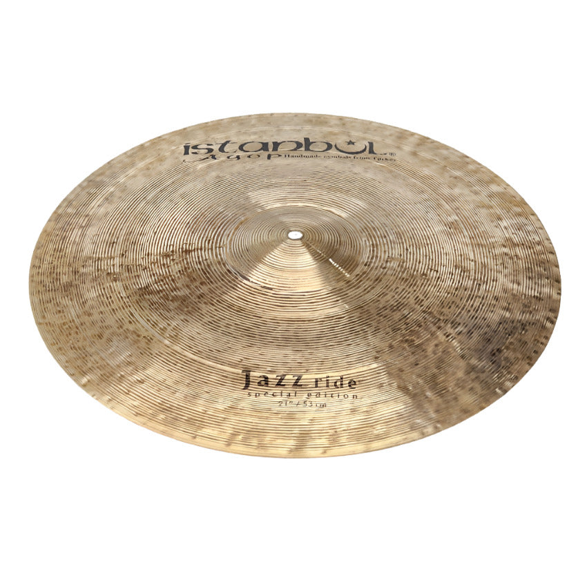 Used Istanbul Agop Special Edition Jazz Ride Cymbal 21" 2110 grams - Very Good - Drum Center Of Portsmouth