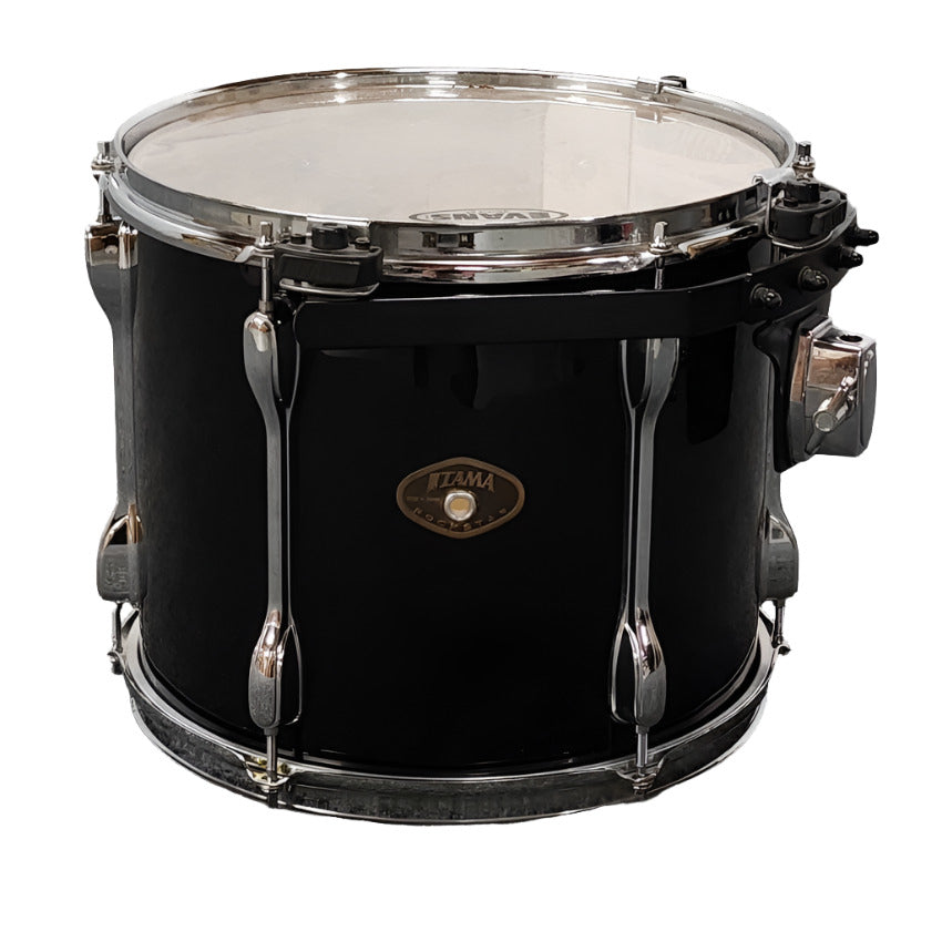 Used Tama Rockstar Tom 13x11 Piano Black w/ Mount - Good - Drum Center Of Portsmouth