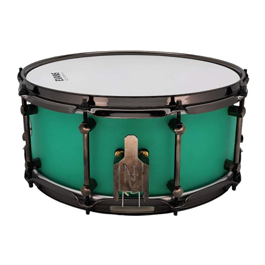 Used Noble & Cooley Alloy Classic Snare Drum 14x6 Mint w/Black Hardware - Very Good - Drum Center Of Portsmouth
