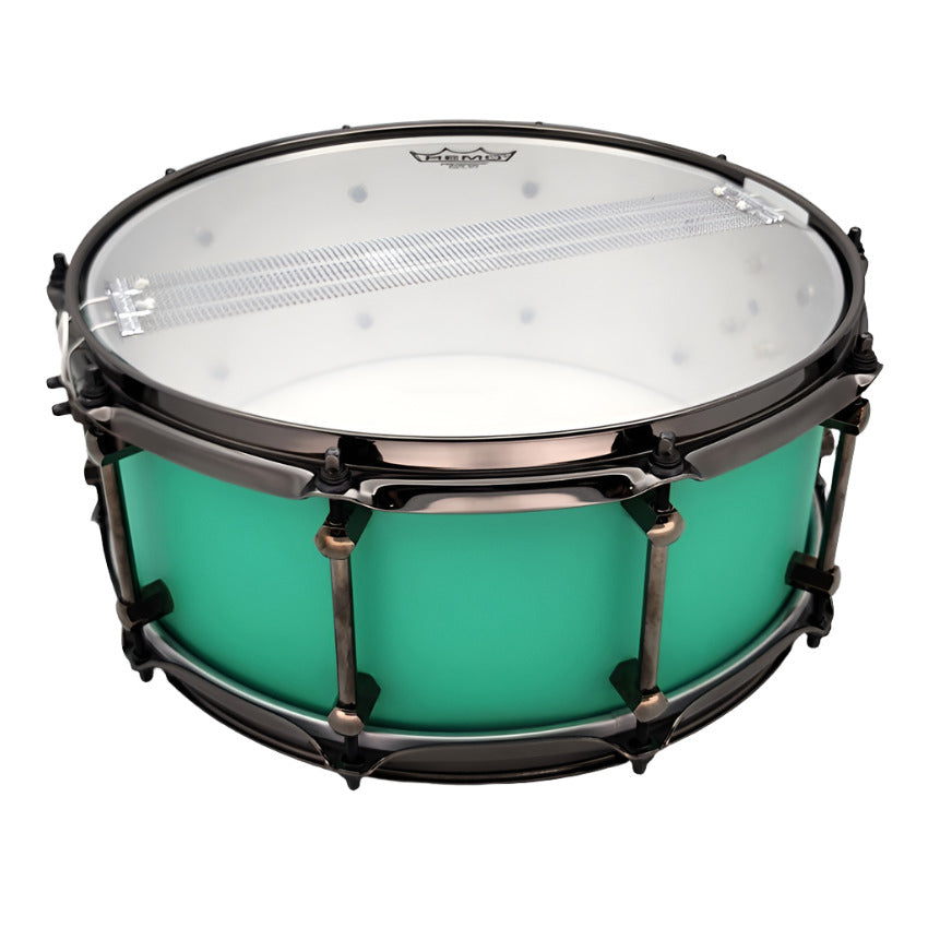 Used Noble & Cooley Alloy Classic Snare Drum 14x6 Mint w/Black Hardware - Very Good - Drum Center Of Portsmouth