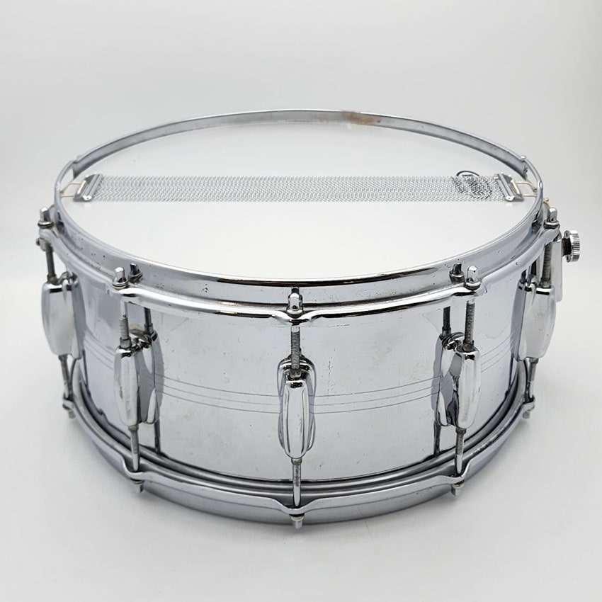 Used Vintage Slingerland Sound King COB Snare Drum 14x6.5 - Fair - Drum Center Of Portsmouth