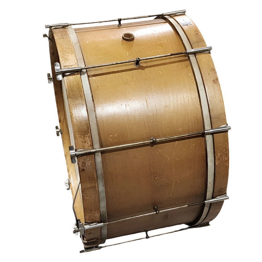 Used Vintage Walberg & Auge Single Tension Bass Drum 24x12 - Good - Drum Center Of Portsmouth