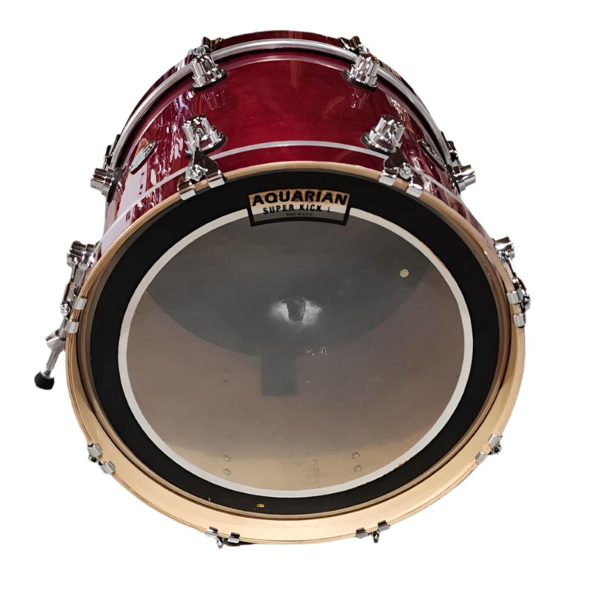 Used DW Performance Bass Drum 18x14 Cherry Stain - Good - Drum Center Of Portsmouth