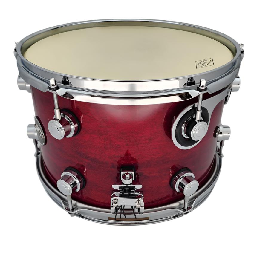 Used DW Performance Snare Drum 12x8 Cherry Stain - Good - Drum Center Of Portsmouth