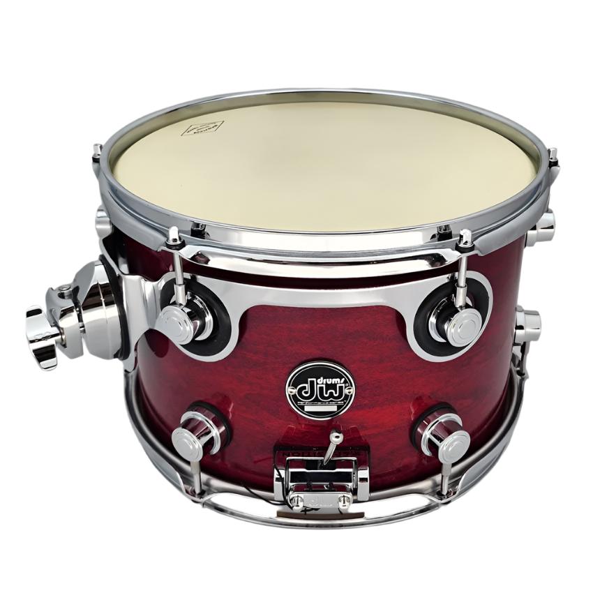 Used DW Performance Snare Drum 12x8 Cherry Stain - Good - Drum Center Of Portsmouth
