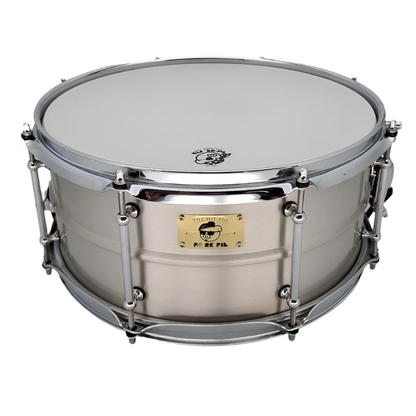 Used Pork Pie Hip Pig Pig Iron Snare Drum 14x6.5 - Very Good - Drum Center Of Portsmouth