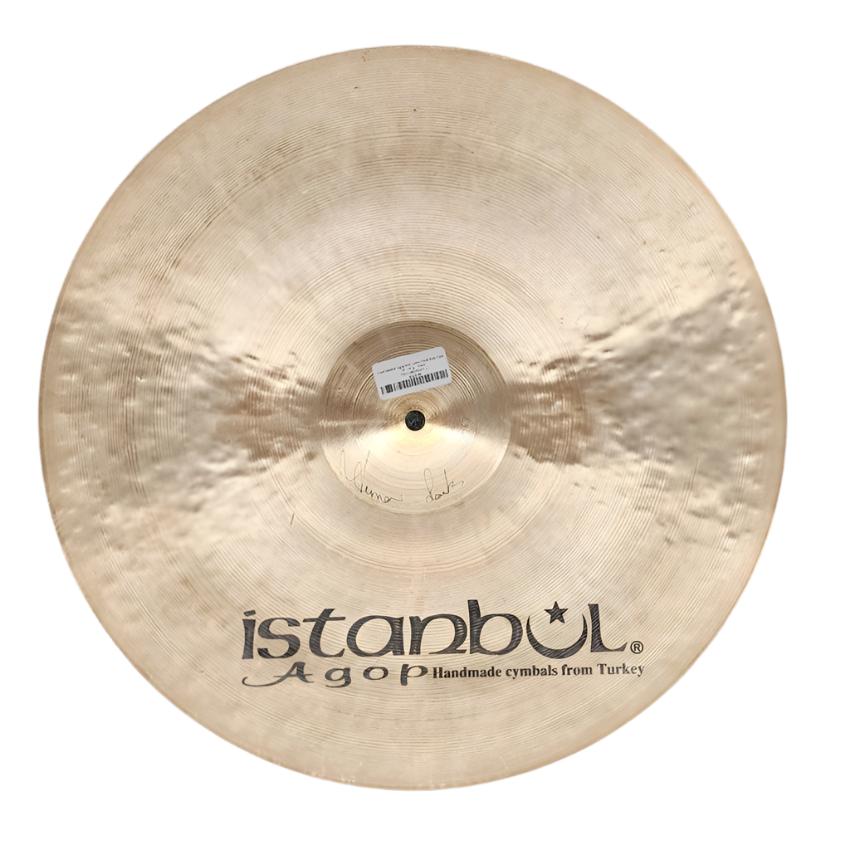 Used Istanbul Agop Mel Lewis Crash Ride Cymbal 19" 1767 grams - Good - Drum Center Of Portsmouth